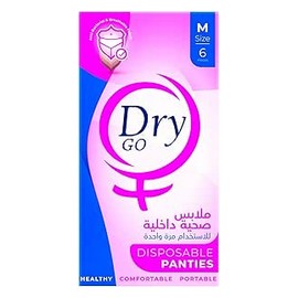 دراى جو ملابس داخلية استخدام مرة واحدة  M علبة 6 قطعة 