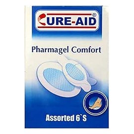 كيور ايد لاصق طبى للحروق والجروح جيل كمفورت علبة 6 قطع