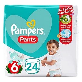 بامبرز مصرى كلوت 6 24 حفاضة ##