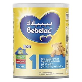 بيبلاك 1 تركيبة للرضع من الولادة وحتى الشهر السادس 400 جم