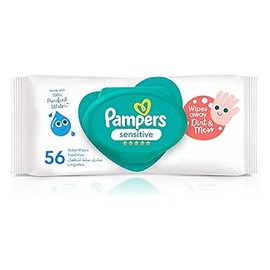 بامبرز مناديل مبللة 56 منديل اطفال للبشرة الحساسة $ 