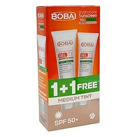 بوباى صن بلوك جل تينتيد spf 50 هاى بروتكشن 50 جم عرض 2 قطعة offer