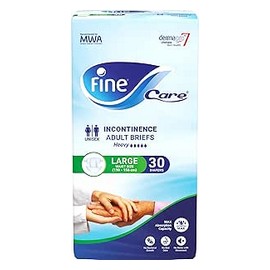 فاين كير كبار سن كبير ازرق 30 حفاضة$@