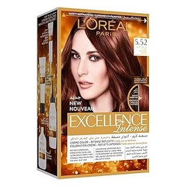 لوريال صبغة اكسلانس كريم بنى فاتح اكاجو 5.52