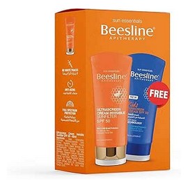 بيزلين صن بلوك SPF50 + صن بلوك اطفال SPF50 ##
