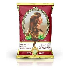 خمس خمسات حنة 200جم كيس كبير $