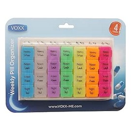 فوكس منظم جرعات اسبوعى 4 جرعات