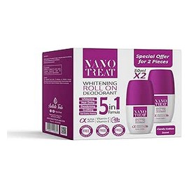 نانو تريت رول اون 5*1برائحة كاندى قطن 50 مل عرض 2 قطعة 