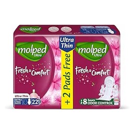 مولبيد الترا راحة وانتعاش طويل جدا 22 فوطة