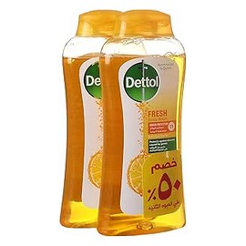 ديتول شاور جل منعش 250 مل عرض 2 قطعة خصم50%offer ##