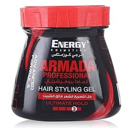 انرجى جل شعر فائق التثبيت احمر 1000 مل##