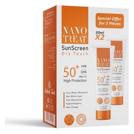 نانو تريت صن سكرين دراى تاتش (1+1)50 مل