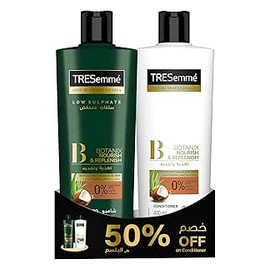 تريزيمى شامبو و بلسم تغذية وتجديد  400 مل 2 قطعة #