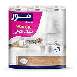مور مناديل مطبخ بكر 6 رول ##