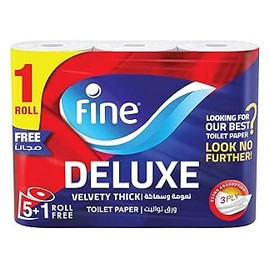 فاين مناديل تواليت عرض 6 رول offer#