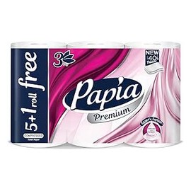 بابيا تواليت بريميوم 3 طبقة 5+1 @