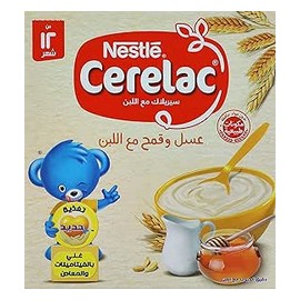 سيريلاك عسل وقمح مع اللبن 125 جم #