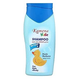 كامينا كيدز شامبو بدون دموع ازرق 250 مل ##