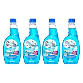 فريدا منظف زجاج 600 مل عرض 4 قطعة + بخاخ  offer 