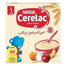 سيريلاك 3فواكة وقمح 125 جم 